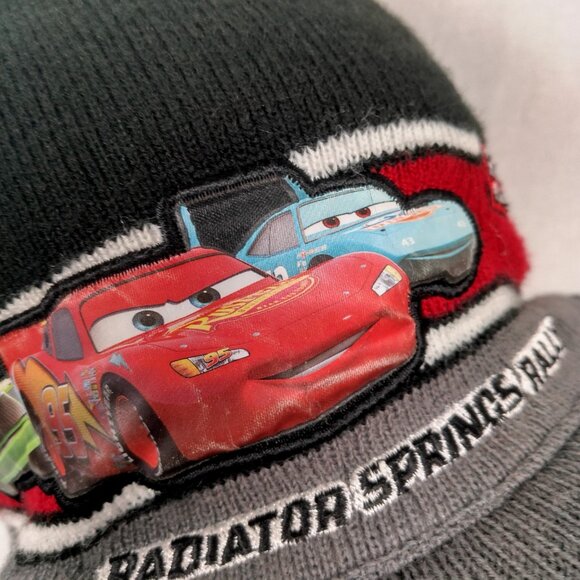 Disney Pixar Cars Beanie Hat Knit Cap Kids 4-16 Radiator Springs Rally Movie - Picture 2 of 16